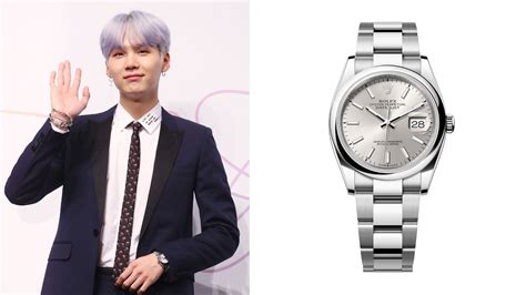 suga rolex price|Rolex bts.